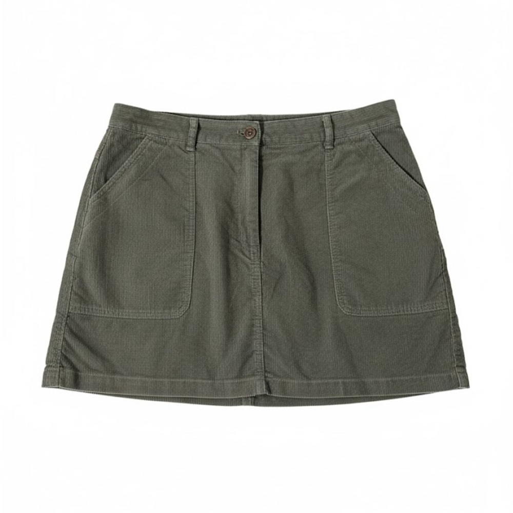 Max Studio Olive Green Skirt